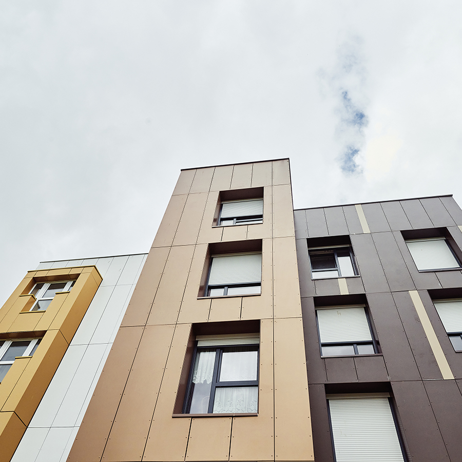 Photo : Réhabilitation de 224 logements collectifs Quartier Etouvie à Amiens