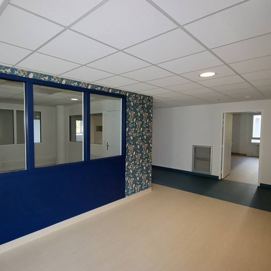 Photo 2 Réhabilitation du bâtiment st Vincent de Paul sur le site sud du CHU