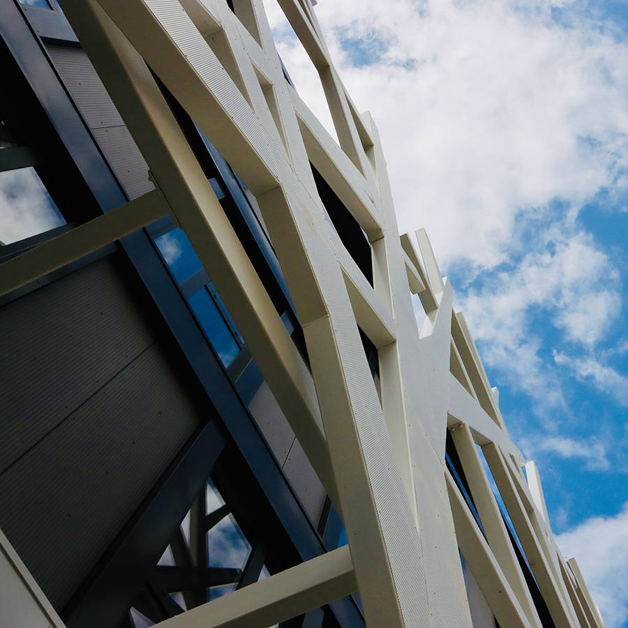 Photo cube : Réhabilitation des anciens bureaux de la MSA en 133 logements à Amiens
